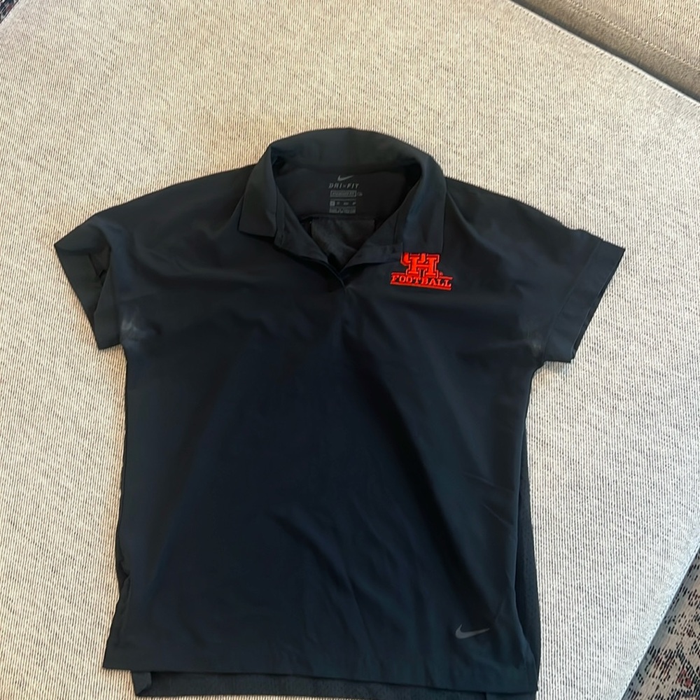 University of Houston Black Polo.